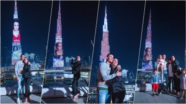Cristiano Ronaldo Splurges for Girlfriend Georgina Rodriguez’s ‘Ultimate Birthday Present’ of Lighting Up Burj Khalifa! (View Pics and Video)